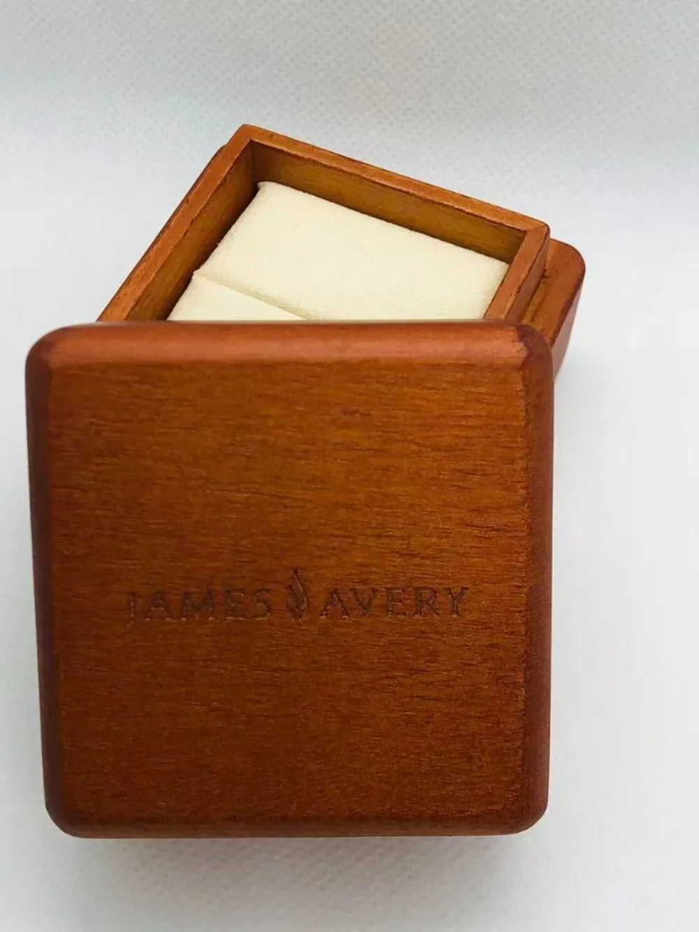 James Avery Wooden Keepsake Gift Jewelry Box